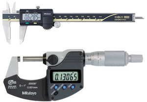 Mitutoyo Digimatic Electronic Caliper & Micrometer Set - 950-500